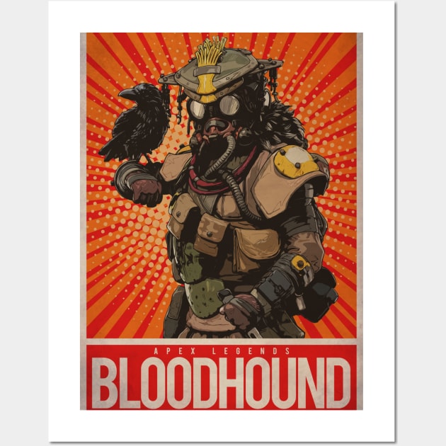 Bloodhound Wall Art by Durro